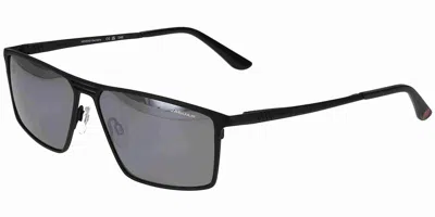 Jaguar 7823 6100 Men's Sunglasses Black Size 59 In Multi