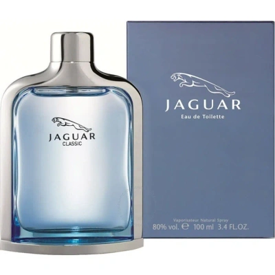 Jaguar Blue /  Edt Spray 3.4 oz (m) In Blue / Lavender / Orange