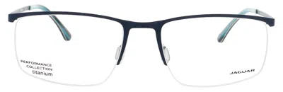 Jaguar Jg35600 Eyeglasses In Matte Blue - Demo