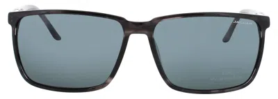 Jaguar Jg37124 Sunglasses In Matte Grey - Dark Smoke