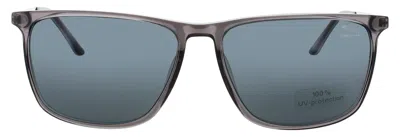 Jaguar Jg37204 Sunglasses In Matte Grey - Dark Smoke