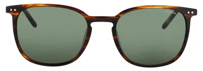 Jaguar Jg37284 Sunglasses In Matte Brown - Dark Green