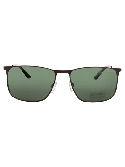 Jaguar Jg37369 Sunglasses In Matte Red - Dark Green Polarized