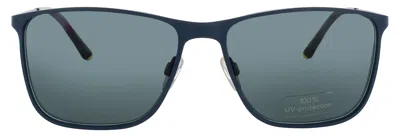 Jaguar Jg37506 Sunglasses In Matte Blue - Smoke