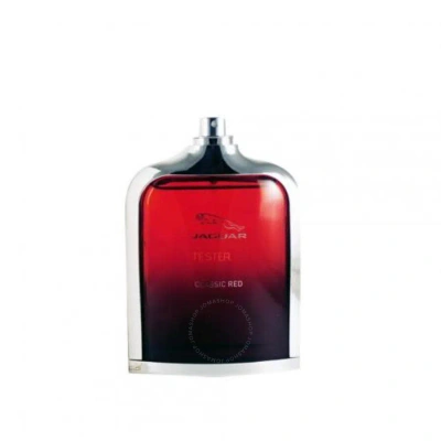 Jaguar Men's Classic Red Edt Spray 3.4 oz (tester) Fragrances 7640111493716 In Red   /   Red.