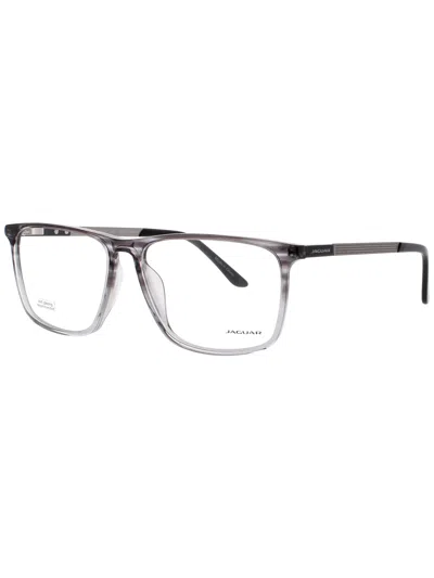 Jaguar Men's Designer Acetate Eyeglasses In Black