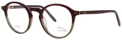 Jaguar Optical Glasses Matte Red In Brown