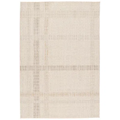 Jaipur Aeor Pra01 6'x9' Beige And Brown Indoor/outdoor Area Rug