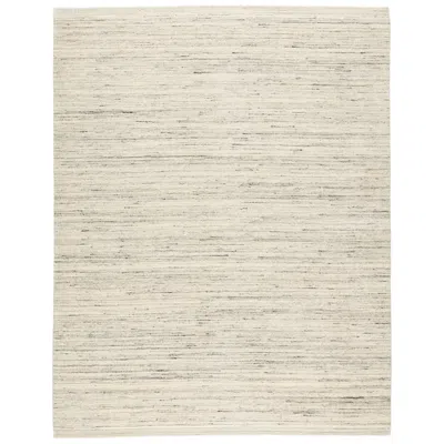 Jaipur Blackledge Tallwood Blk03 6'x9' Cream And Blue Wool Area Rug