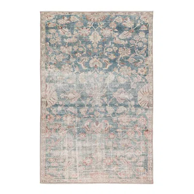 Jaipur Boheme Bardia Boh08 6'x9' Dark Teal Rust Oriental Area Rug