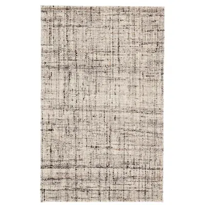 Jaipur Cambridge Season Cmb02 8'x10' Solid Gray Ivory Wool Area Rug