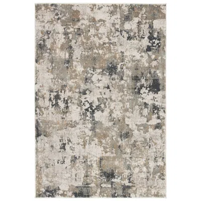 Jaipur Cirque Lynne Ciq01 3'11"x5'11" Gray And Brown Area Rug