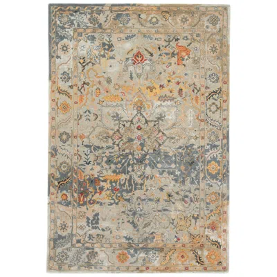Jaipur Citrine Cristobol Cit05 6'x9' Blue And Yellow Area Rug