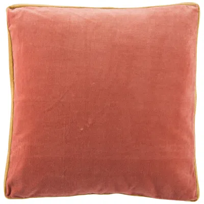 Jaipur Emerson Bryn Pink Solid 18" Square Throw Pillow