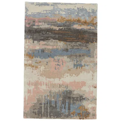 Jaipur Genesis Benna Ges17 2'x3' Blush And Blue Area Rug