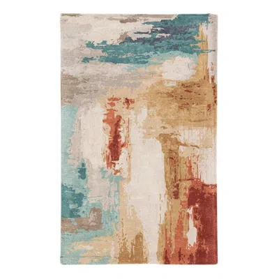 Jaipur Genesis Swisher Ges30 6'x9' Blue And Red Area Rug