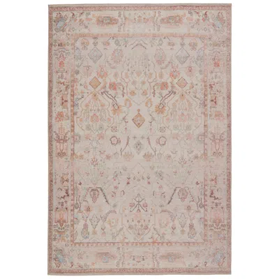 Jaipur Kindred Avin Knd11 5'x7'6" Blush And Cream Oriental Area Rug