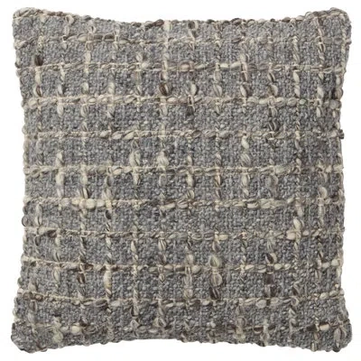 Jaipur Living Angora Darian Handmade Pillow & Insert (22") In Pillow Cover Only - No Insert