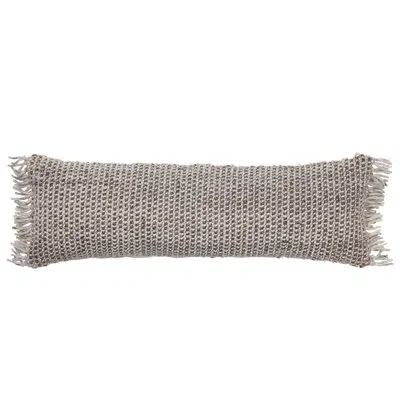 Jaipur Living Angora Mellah Handmade Lumbar Pillow & Insert (13"x40") In Pillow Cover Only - No Insert