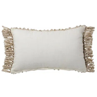 Jaipur Living Angora Mellah Handmade Lumbar Pillow & Insert (16"x24") In Down