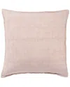 Jaipur Living Blanche Solid Light Pink Throw Pillow In Pink