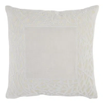 Jaipur Living Mezza Square Cotton Pillow Cover & Insert In Pillow Cover Only - No Insert