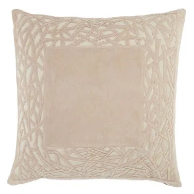 Jaipur Living Mezza Square Cotton Pillow Cover & Insert In Pillow Cover Only - No Insert