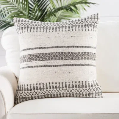 Jaipur Living Peykan Square Pillow Cover & Insert In Pillow Cover Only - No Insert