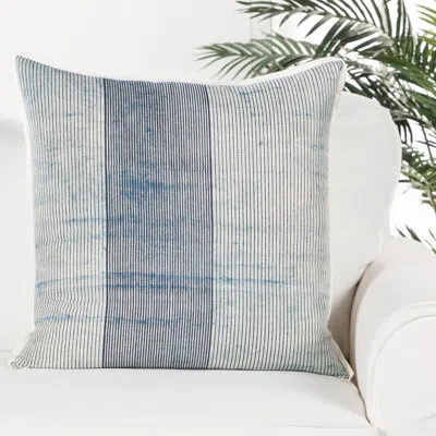 Jaipur Living Route Square Cotton Pillow Cover & Insert In Pillow Cover Only - No Insert