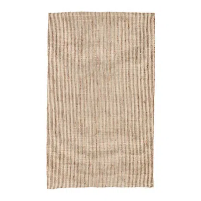 Jaipur Naturals Lucia Mayen Nal07 2'6"x9' White Tan Runner Area Rug