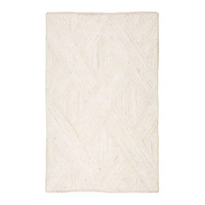 Jaipur Naturals Tobago Vero Nat35 6'x9' Ivory Trellis Area Rug