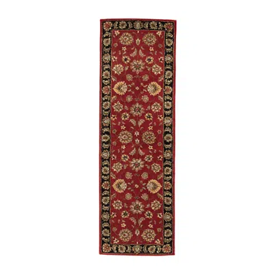 Jaipur Polaris Chaya Pol21 2'8"x10' Red And Black Runner Area Rug