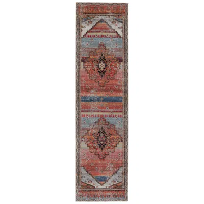 Jaipur Polaris Cicero Pol40 2'8"x10' Orange Runner Area Rug