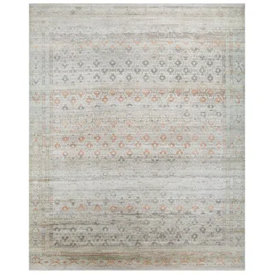 Pre-owned Jaipur Rugs 8x10 Feet Hand Knotted Carpet Wool Grey And Black Transitional Rug In Gray