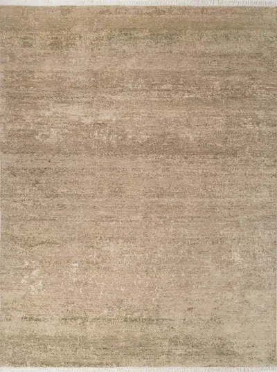 Pre-owned Jaipur Rugs 8x10 Feet Hand Knotted Carpet Wool Modern Ivory Rug In White