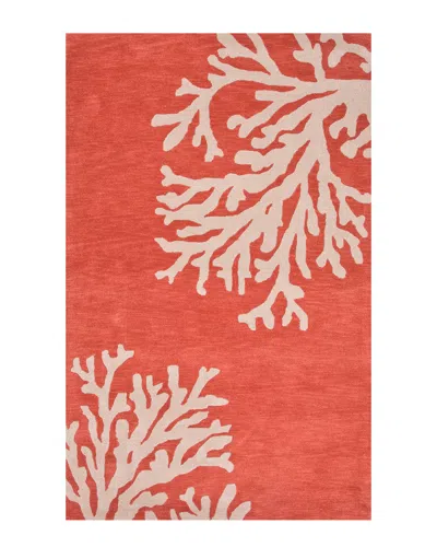 Jaipur Rugs Coastal Seaside Hand-tufted Rug In Orange