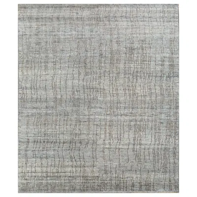 Pre-owned Jaipur Rugs Geo-tribal Dreams Ashley Blue & Ashley Blue 180x270 Cm Handknotted Rug