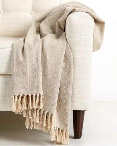 Jaipur Rugs Jaipur Seabreeze Throw In Neutral
