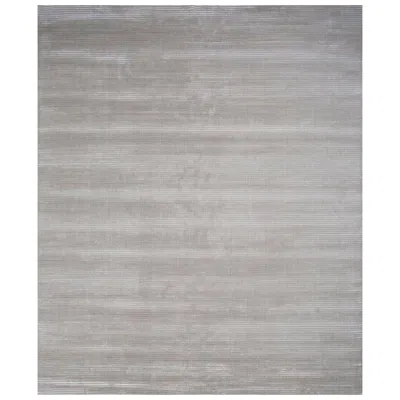 Pre-owned Jaipur Rugs Luminescent Neutrality Classic Gray & Classic Gray 150x240 Cm Handloom Rug