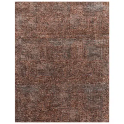 Pre-owned Jaipur Rugs Mechanical Melodies Merlot Red & Stone Blue 240x300 Cm Handknotted Rug