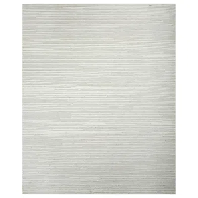 Pre-owned Jaipur Rugs Modern Relic Undyed White & Medium Tan 270x360 Cm Handknotted Rug