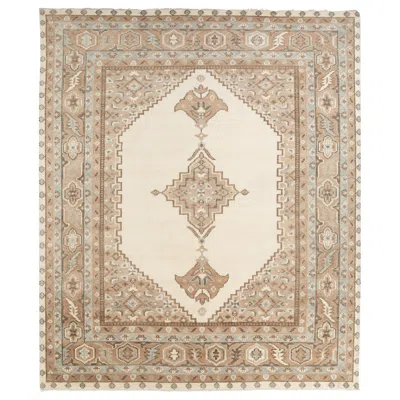 Pre-owned Jaipur Rugs Pearly Shores Ivory & Beige 240x300 Cm Hand Knotted Rug In White