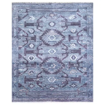 Pre-owned Jaipur Rugs Starry Skyfall Indigo Blue & Castlerock 240x300 Cm Hand Knotted Rug