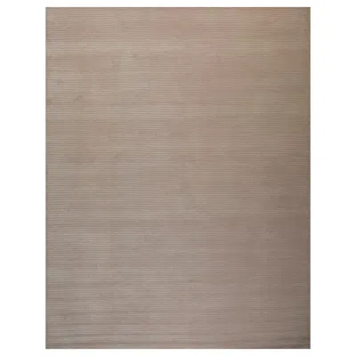 Pre-owned Jaipur Rugs Unrefined Harmony Soft Handmade Solid 5x8 Ft Lotus Handloom Rug For Living Room In Brown