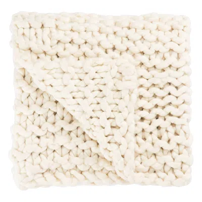 Jaipur Sublime Aya Ivory Decorative Throw Blanket