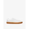 Jak Mens Grey/light Flow Suede Low-top Trainers Eur 45 / 11 Uk In Multi
