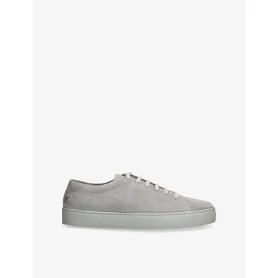 Jak Mens Royal Sd Suede Low-top Trainers Grey Eur 41 / 7 Uk