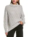Jak Turtleneck Sweater In Gray