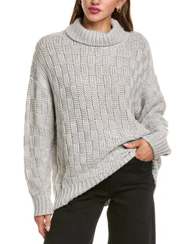 Jak Turtleneck Sweater In Gray