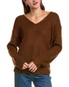 Jak V-neck Sweater In Brown